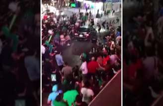 Motorista avançou sobre multidão que celebrava vitória sobre o México  –