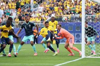 Angulo marcou o gol de empate do Equador diante da Alemanha –