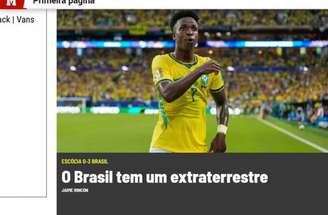 Imprensa internacional repercute vitória do Brasil contra a Escócia –