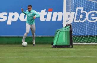 Paulinho participou de todo o treinamento do Palmeiras –