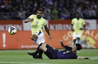 Fabrício Bruno falhou na derrota do Brasil para o Japão