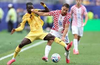 Nikola Vlasic celebrou o gol marcado diante de Gana –