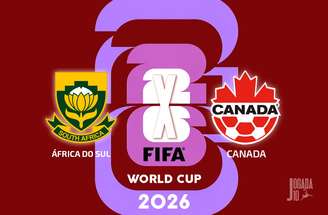 África do Sul x Canadá terá transmissão exclusiva da CazéTV –