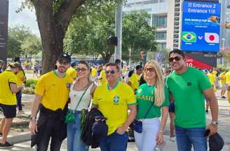 Torcida do Brasil é maioria em Houston, antes de duelo contra o Japão –