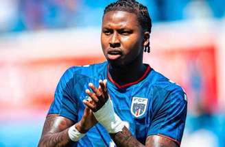 Sidny Cabral, jogador da seleção de Cabo Verde –