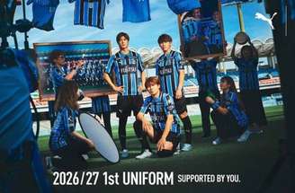 Frontale terá novo uniforme para jogar no Todoroki, a casa do Azulão na J.League –