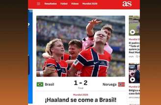 Jornais internacionais repercutem eliminação do Brasil na Copa –