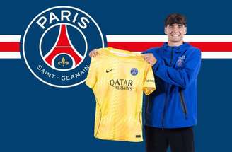Goleiro de 18 anos chega após encerrar contrato com o Milan e reforça o elenco parisiense –