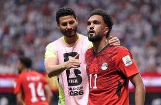 Zico marcou para o Egito sobre a Argentina – Foto Buda Mendes/Getty Images