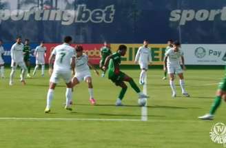 Imagens do jogo-treino do Palmeiras desta qurta-feira (8) –