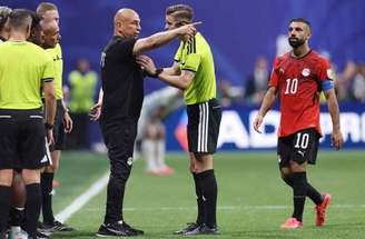 Jogaores do Egito reclamaram de marcações da arbitragem –