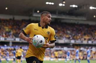 João Gomes comemora gol marcado pelo Wolverhampton na Premier League –