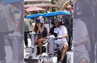 Ney aproveita férias em campo de golfe nos EUA –
