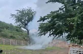 Ataque de drones à comunidade de Guajes de Ayala, no México, por parte de carteis do tráfico de drogas – Reprodução de vídeo