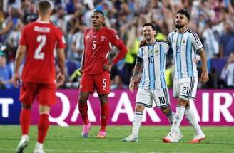 Mac Allister abriu o placar para a Argentina logo no início do jogo contra a Suíça –