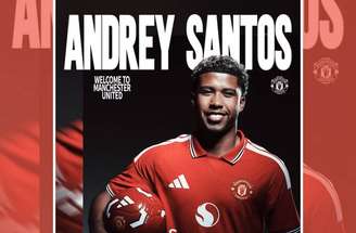 Andrey Santos é o novo reforço do Manchester United –