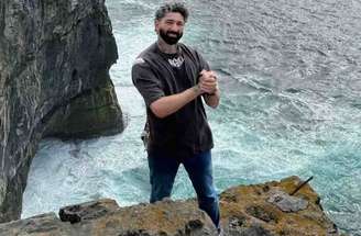 Saul Muniz, de 40 anos, sofreu um grave acidente na Irlanda –