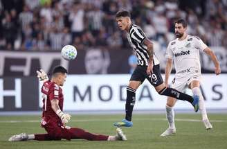 Kadir fez o gol da vitória do Botafogo sobre o Santos –