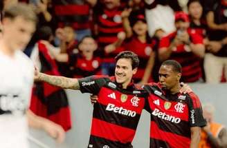 Luiz Araújo (esq.) marcou, mas saiu machucado; Samuel Lino deu três assistências –