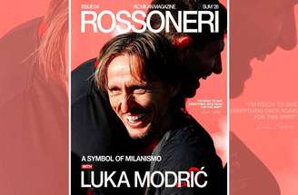 Milan anunciou a renovação com Modric nas redes sociais –
