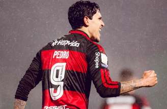 Pedro pouco após abrir o marcador em Chapecó –