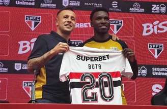 Aurélio Buta é apresentado no São Paulo –