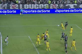 Igor Formiga vibra após fazer o gol do Mirassol sobre o Vasco. Mas, no fim, 1 a 1.