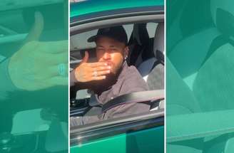 Neymar dirigiu o BMW M4 Competition pelas ruas de Santos –