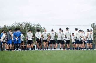 Santos se reapresentou nesta quinta-feira no CT Rei Pelé –