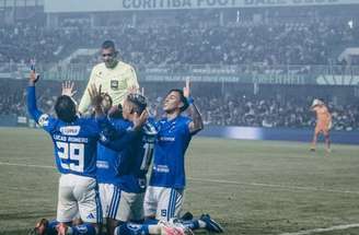 Coritiba e Cruzeiro mediram forças no Couto Pereira –