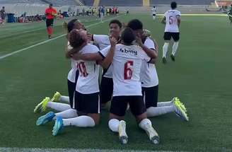 Lukas Zuccarello fez dois gols no confronto contra o Palmeiras pela primeira fase do Brasileirão Sub-20 –