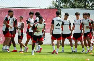 Atividade de preparação do Benfica antes de encarar o Hearts na Liga Europa –