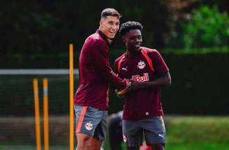 Atividade de preparação do RB Salzburg antes de encarar o Pafos na Liga Europa –