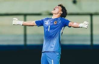 Sebastián Angulo, goleiro da Academia Puerto Cabello –