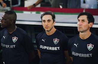 Luis Zubeldía durante o clássico no Maracanã –