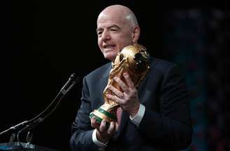 Aleksander Ceferin, Presidente da Uefa e Gianni Infantino, Presidente da Fifa