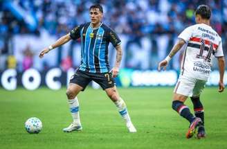 Pavón está no Tricolor Gaúcho desde a temporada de 2024 – Lucas Uebel/Grêmio