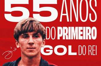 Zico marcou seu primeiro gol aos 18 anos de idade