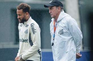 Treino do Santos no CT Rei Pelé (06/08/2026) –