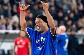 Ronaldinho Gaúcho tem histórico de proximidade com o basquete e acompanhava jogos da NBA –