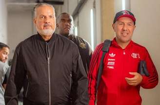 Leonardo Jardim durante encontro entre Cruzeiro e Flamengo –