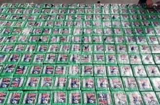 Traficantes no Equador usaram imagem de Haaland em embalagem de cocaína – Divulgação/NFF