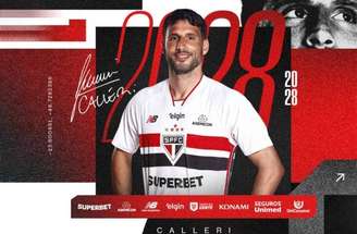 Calleri assina contrato com o São Paulo até o fim de 2028 —
