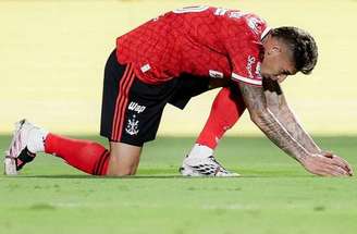 Carrascal abriu o placar para o Flamengo diante do Mirassol –