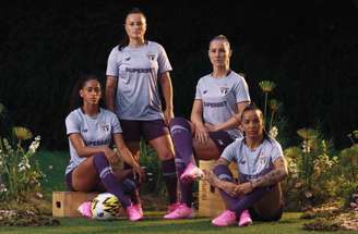São Paulo lança terceira camisa inédita para o time feminino –