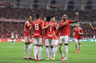 Com passe de Matheus Bahia, Carbonero marcou o gol do Inter na partida –