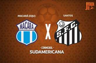 Santos venceu o Macará por 2 a 1, na Vila Belmiro, no jogo de ida –