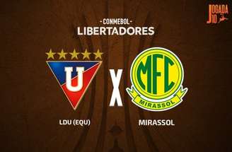 LDU e Mirassol lutam por uma vaga nas quartas de final da Libertadores –