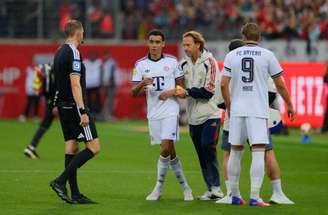 Primeiro episódio de desmaio de Musiala ocorreu no sábado (15), no jogo do Bayern contra o Leipzig –