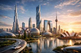 Algumas cidades parecem saídas diretamente de filmes de ficção científica, com prédios arrojados, formas incomuns e soluções tecnológicas que impressionam à primeira vista. Esse tipo de arquitetura futurista mistura design inovador, sustentabilidade e novas formas de viver nos centros urbanos. Em diferentes partes do mundo, projetos urbanos vêm apostando em linhas ousadas e materiais modernos para transformar paisagens. Arranha-céus inteligentes, estruturas curvas e espaços multifuncionais ajudam a redefinir a relação entre pessoas e cidade.